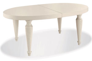 Tavolo ovale allungabile Lube in legno mod. AKAN #2 